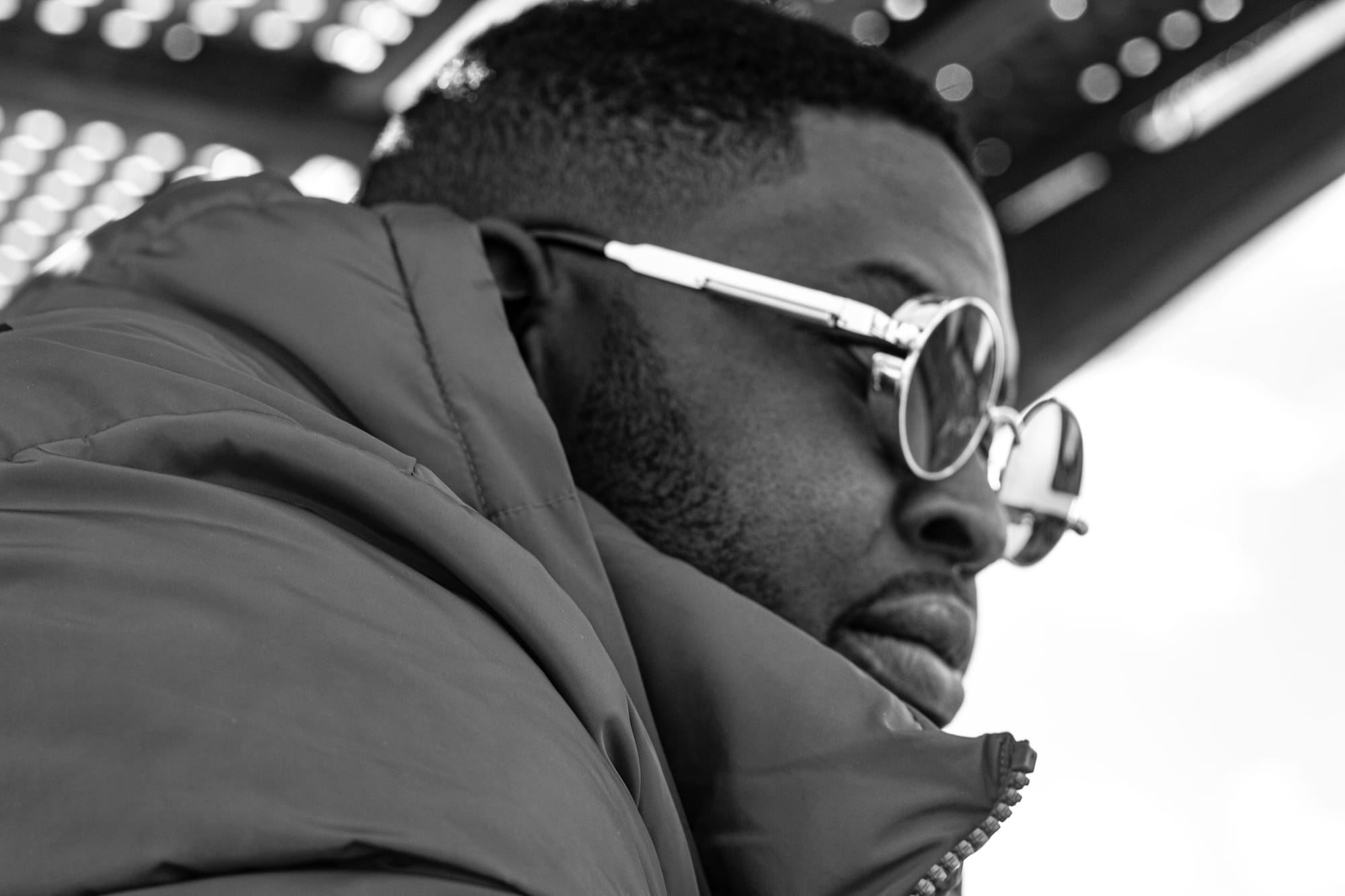 Firahs — black and white close-up